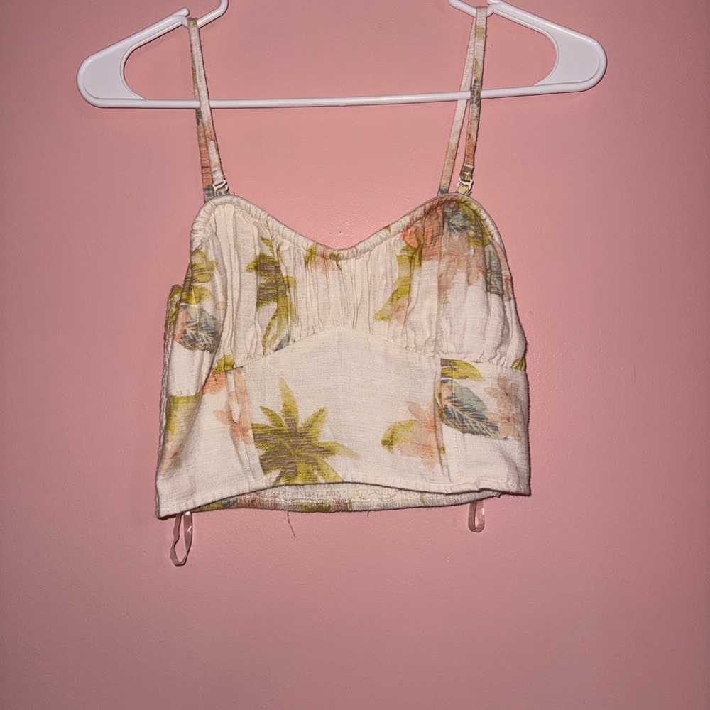 American Eagle Floral Print Women's Tank top